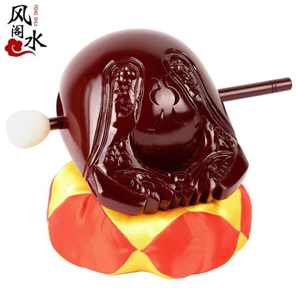 木魚擺件動聽音質佛教用品木魚樂器木雕工藝品