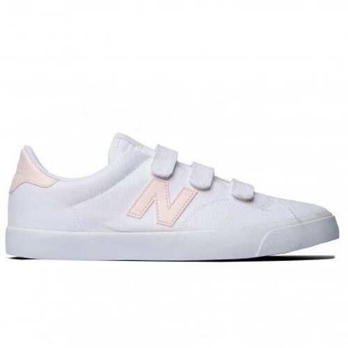 New Balance 210 女鞋 休閒 魔鬼氈 麂皮 Fresh Foam 白 粉【運動世界】AM210VTN