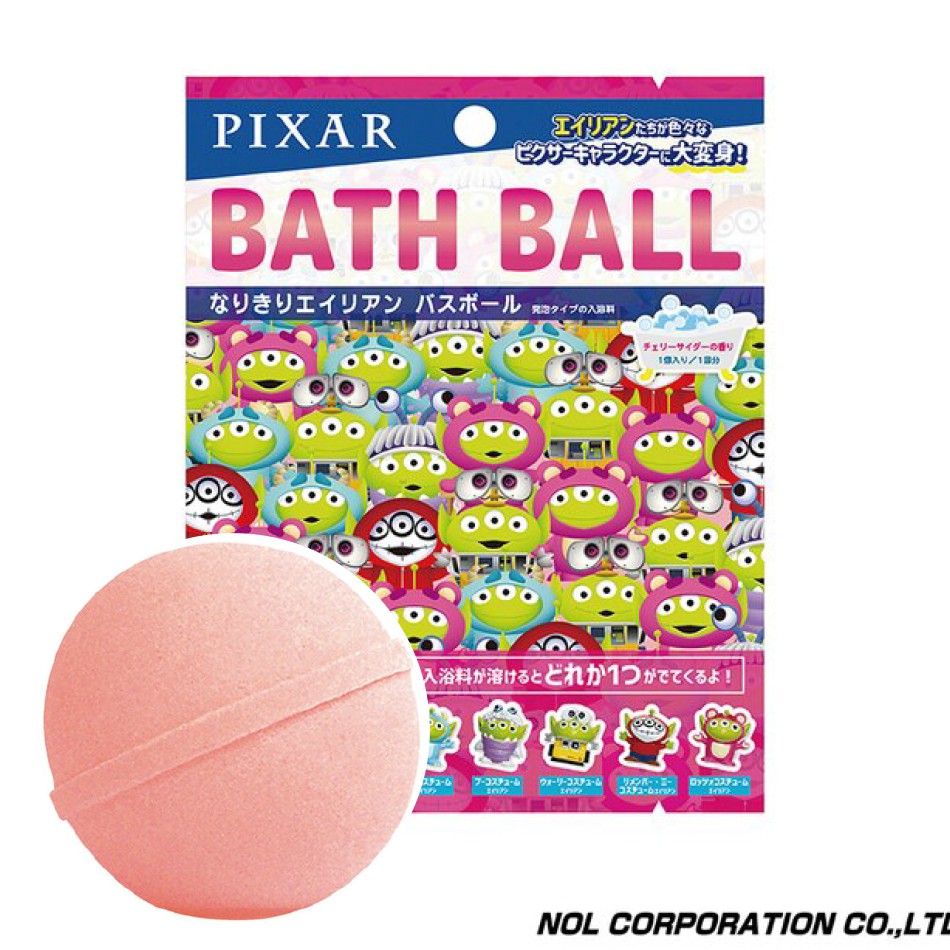 5630090300067日本NOL 三眼怪大變身入浴球Ⅲ-1入(3Y+/泡澡/洗澡玩具/交換禮物)超可愛的變身小公仔~等您來收集~ 每個入浴球都內含1個小公仔，共有5種，採隨機出貨，就讓我們一起收集