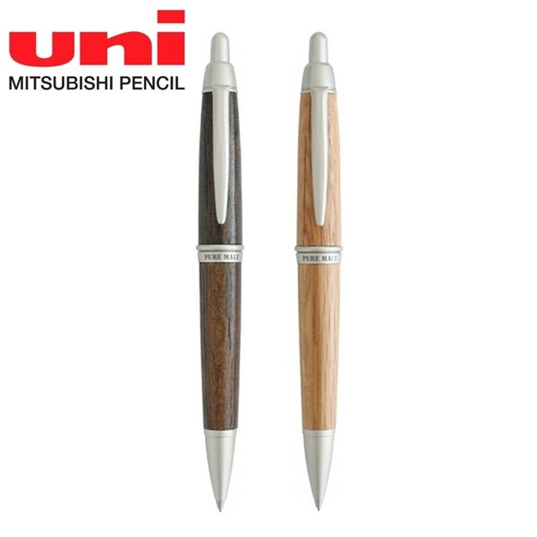 又敗家@日本UN百年橡木自動鉛筆M5-1015 PURE MALT樽桶自動鉛筆木頭0.5mm鉛筆酒釀橡木桶自動筆