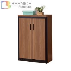 Bernice-赫拉2.6尺工業風二門鞋櫃
