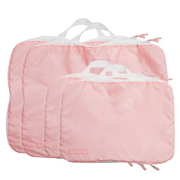 旅行收納節省超過6成空間，新色糖果粉上市!