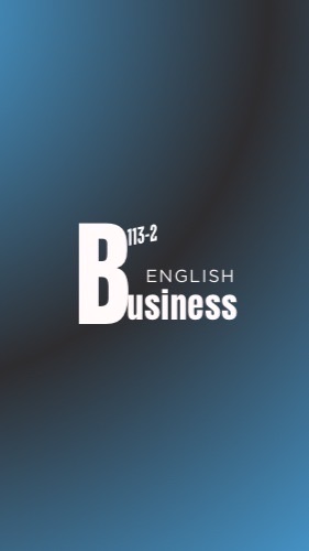 113-2 Business English
