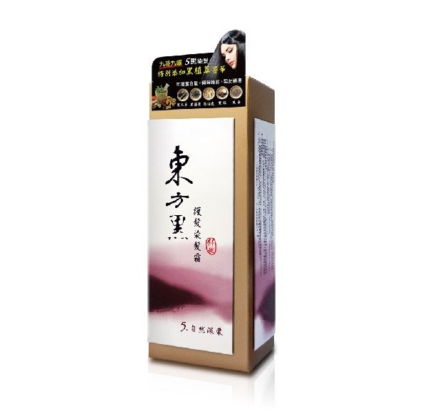 舒妃 東方黑護髮染 5.自然深栗 50g *維康