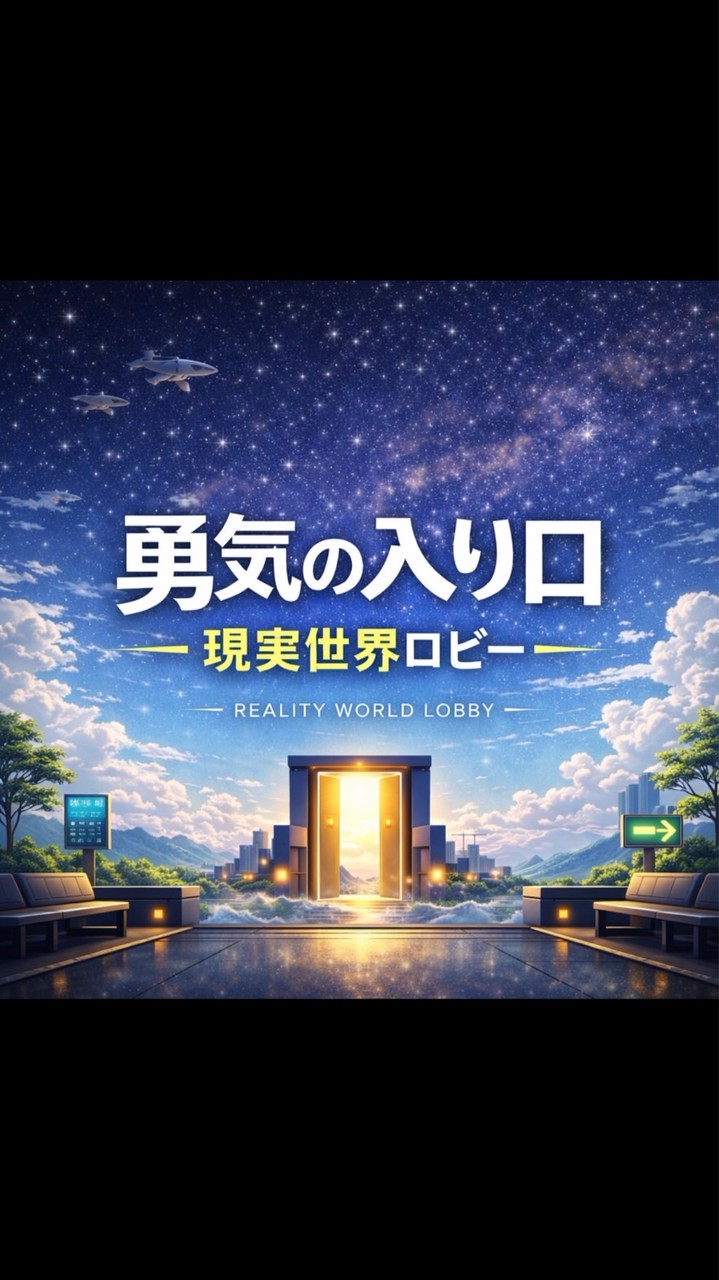 WORLD SYSTEM｜現実世界ロビー（勇気の入り口）