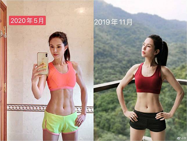 「最美小龍女」李若彤曬近照　秀馬甲線＋六塊肌火辣身材