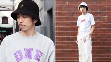 還沒入手不行！看日本男生如何利用高人氣的「KANGOL」帽款穿搭出特色