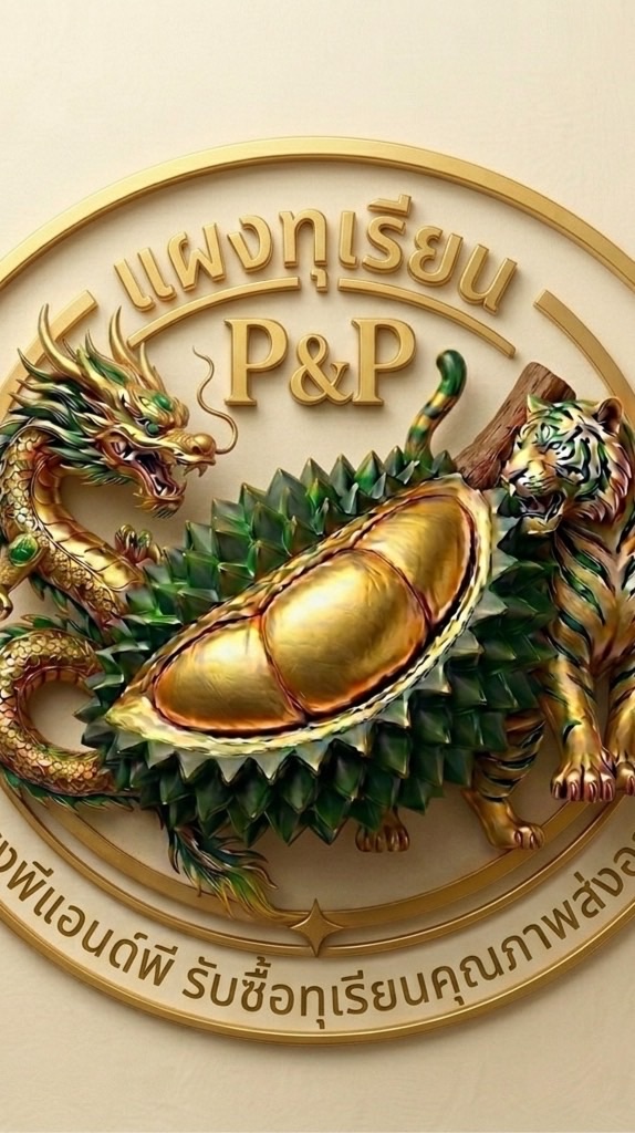 แผงทุเรียนพีแอนด์พี