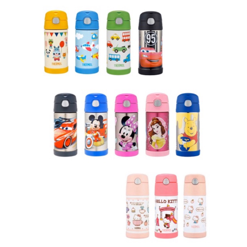 全新膳魔師兒童保冷水壺‼️‼️‼️買就送海棉杯刷‼️‼️‼️產品內容包含2組吸管(含裝著)1個背帶以上皆由膳魔師原廠搭配提供原廠全新公司貨含吊牌、說明書內附一組吸管組可替換使用，吸管口為軟材質非常Q不