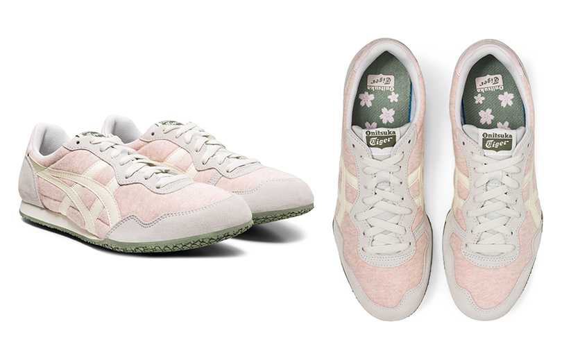 Onitsuka Tiger櫻花染SERRANO/NT2,880（2020年3月上市）【圖／Onitsuka Tiger提供】