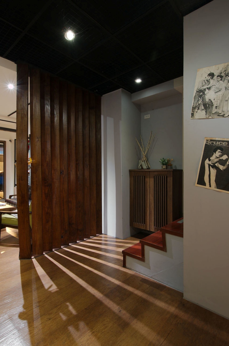 木格柵；室內設計；居家裝潢；格柵