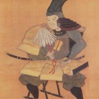 竹中半兵衛の部屋に入ろうとする諸葛亮孔明を見つけた黒田官兵衛の弟の部屋