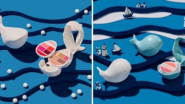 日本推特話題「PUPA」鯨魚化妝盒太美麗！