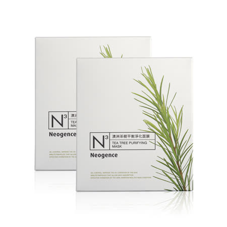 Neogence霓淨思 澳洲茶樹平衡淨化面膜8片/盒 買1送1 (共16片)