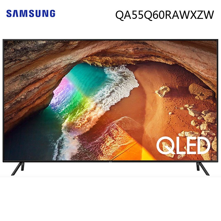 Samsung 三星 QA55Q60RAWXZW 55吋 4K 量子尖端智慧處理器 金屬量子點顯色技術 液晶電視