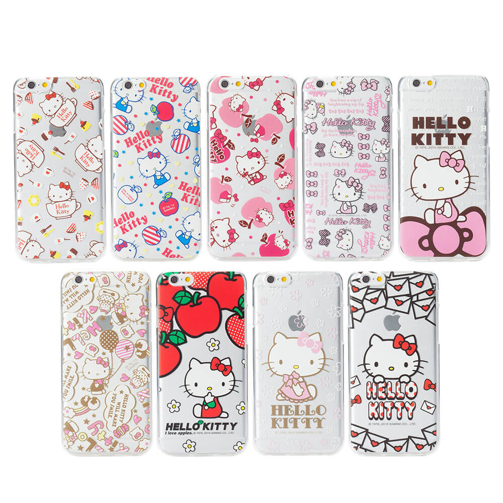 hello kitty tpu軟殼 iphone 6s plus / iphone 6 plus i6s 4.7吋/5.5吋 三麗鷗授權正版正品 手機殼手機套 透明殼保護套