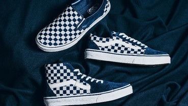 經典格紋再現！Vans 為旗下經典鞋款注入「日本傳統藍染」技術