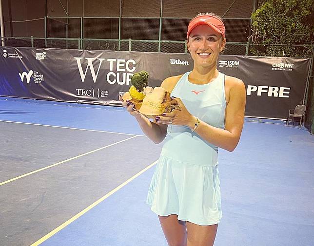 Arina Rodionova。（取自Arina Rodionova X）