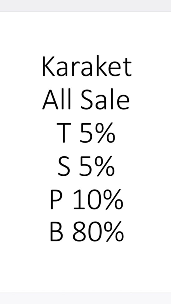 Karaket All Sale