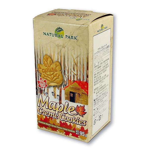 NATURAL PARK加拿大楓糖夾心餅乾95g