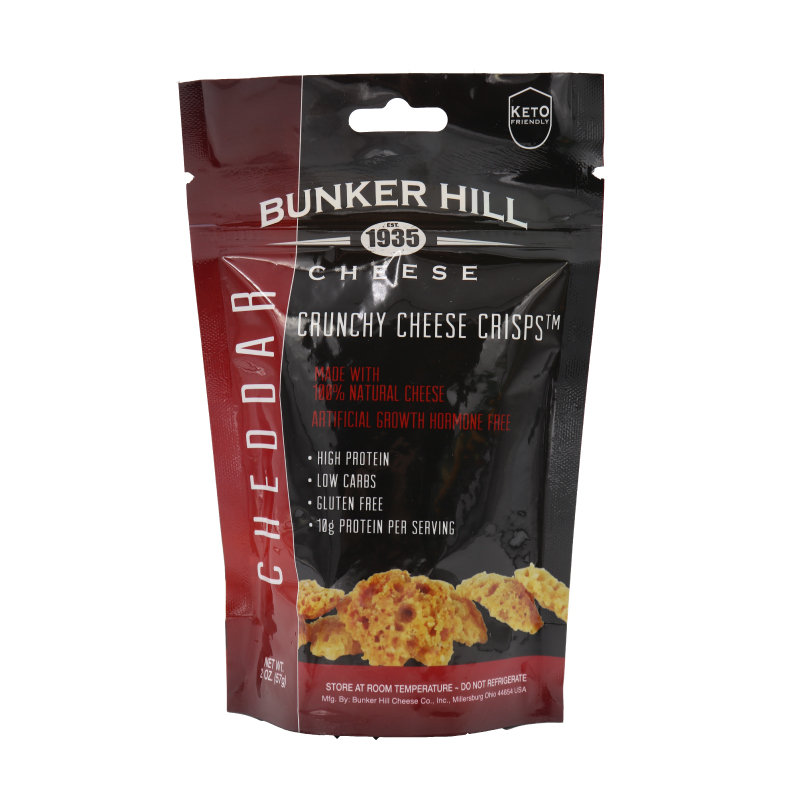 [美國 BUNKER HILL] 低碳純起司脆餅-切達起司(57g/包)