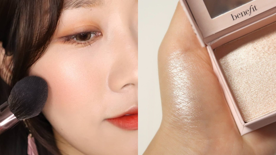 挺鼻：打亮T字區（山根至鼻樑中間）