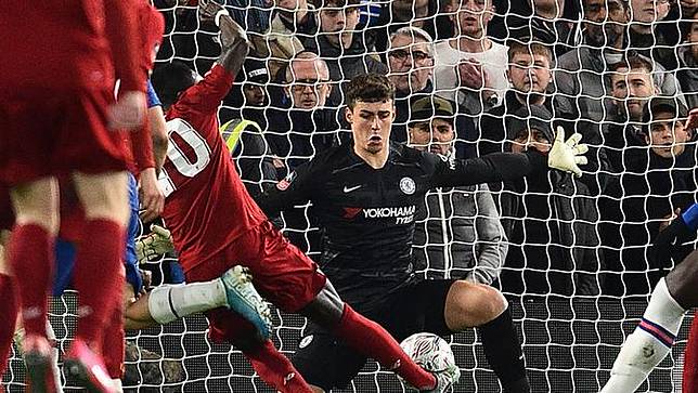 Kiper Chelsea, Kepa Arrizabalaga.