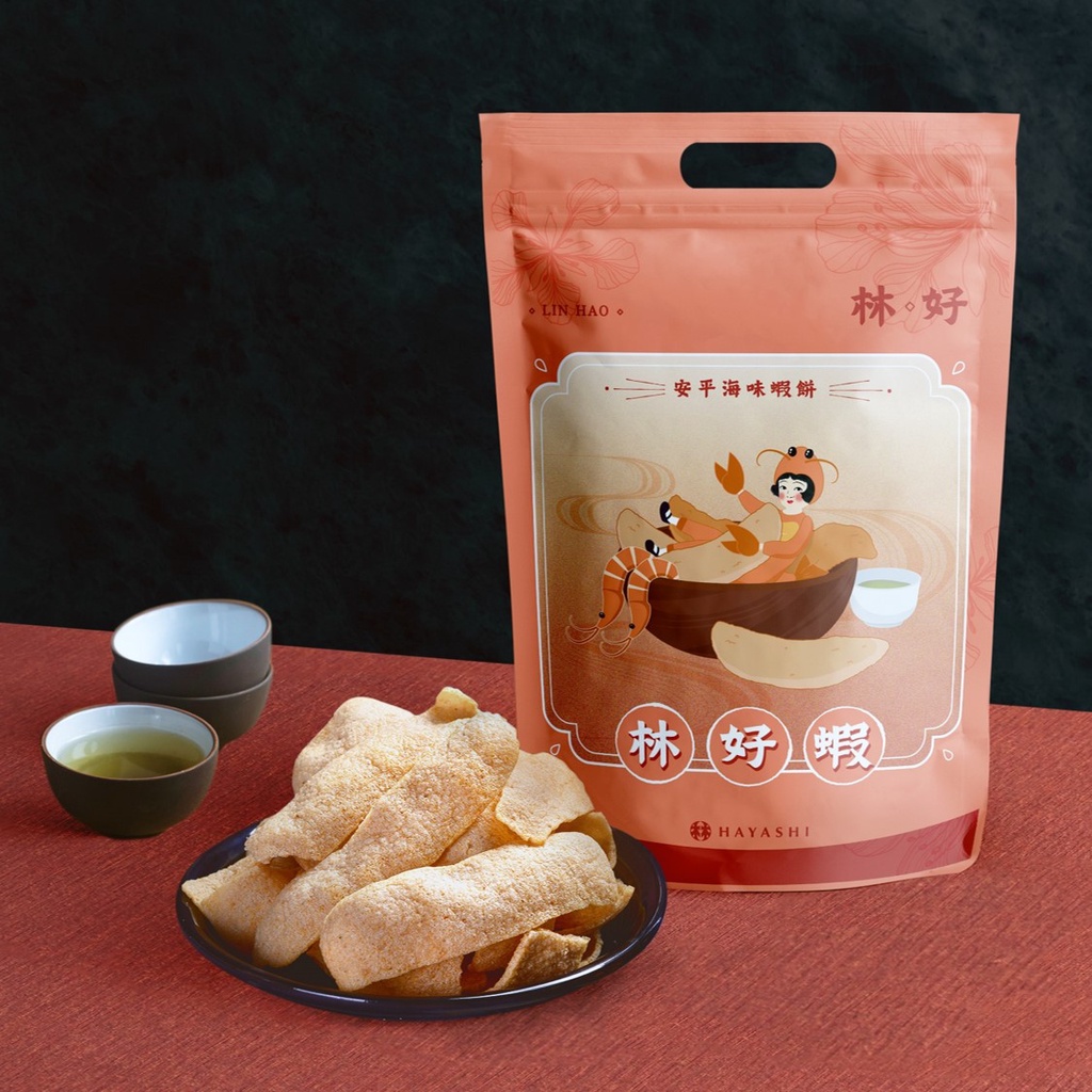 林百貨 HAYASHI 林好蝦安平海味蝦餅 (甘梅/鹹酥雞)