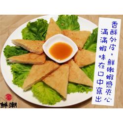 ◎1公分的厚實，吃得到的蝦仁，蝦餅口感超豐富，餅皮又香又脆，海鮮Q彈鮮甜，越吃越刷嘴，在油鍋內煎得香酥脆，鮮甜多汁不乾澀|◎宵夜正餐都想吃的超美味銅板美食|◎種類:人氣小吃風味:泰式口味:不辣主要食材