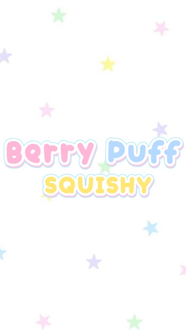 Berry Puff Squishy