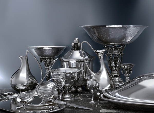 Shining Silver “Little” tea set！