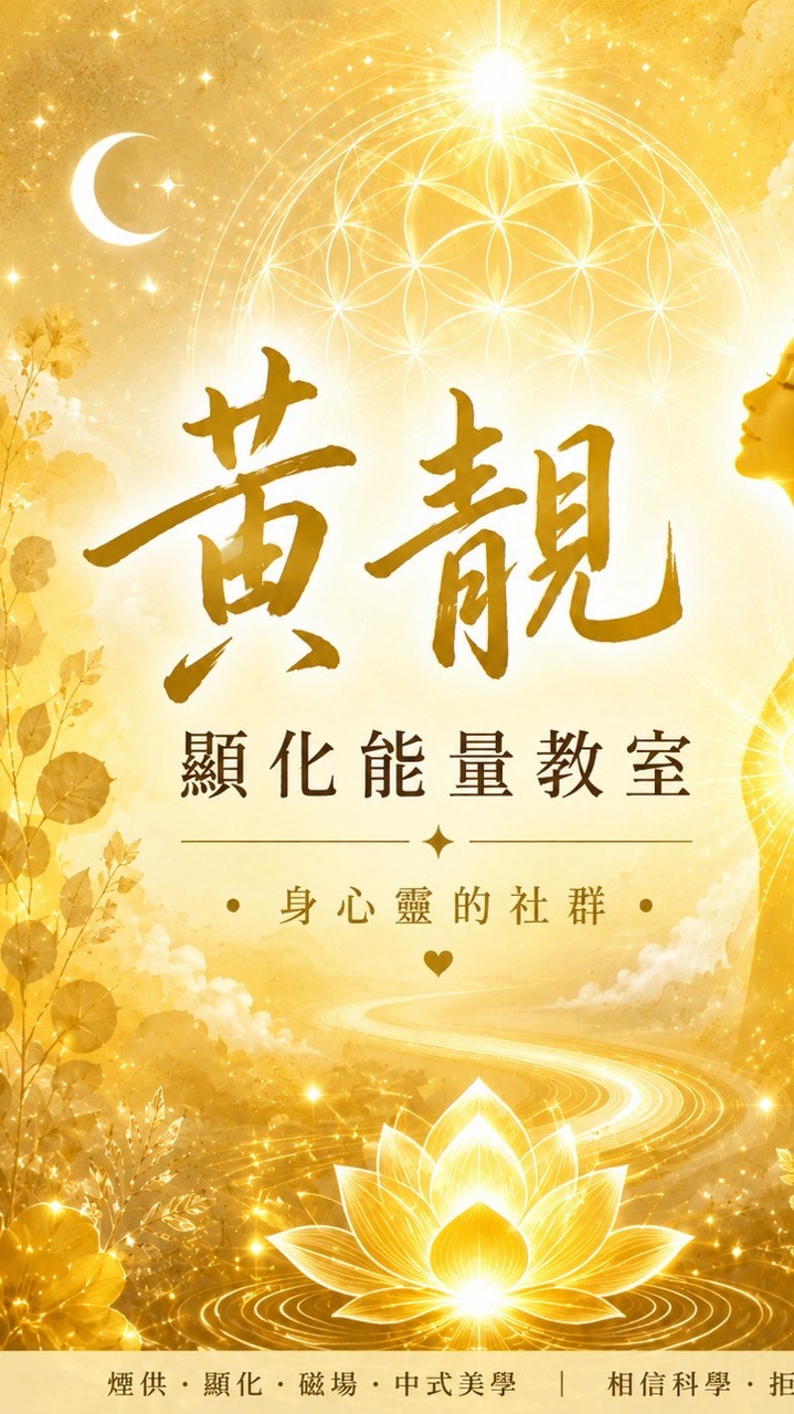黃靚顯化能量教室