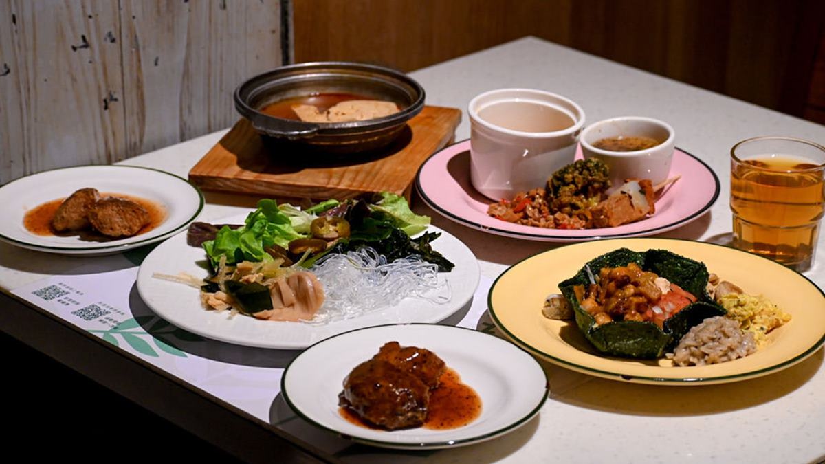 80元起爽嗑！雙北６超值素食吃到飽：平民版「果然匯」、全台最頂蔬食Buffet