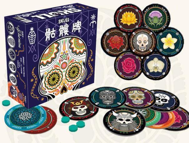 骷髏牌 Skull 繁體中文版 高雄龐奇桌遊 桌上遊戲專賣 玩樂小子