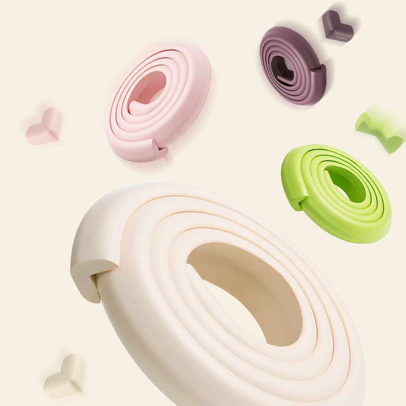 幼稚園指定專用，工廠直销 無毒、無臭 材質：加厚泡棉 長度：200cm 適合年齡：0歲以上 產地：中國 11色，米白.純白.綠.藍.粉.紅.黃.灰.木.棕.黑 2公尺的加厚安全防撞條 11種顏色可挑 