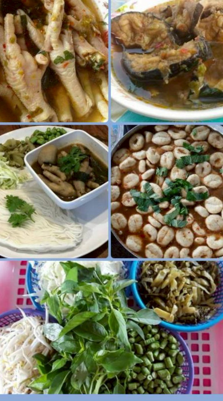 ขนมจีนแกงป่า หน้ามอ.
