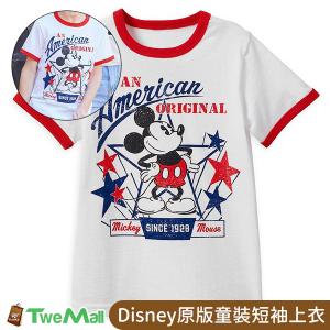 Disney美國迪士尼米奇米妮 原版童裝短袖T恤L/XL