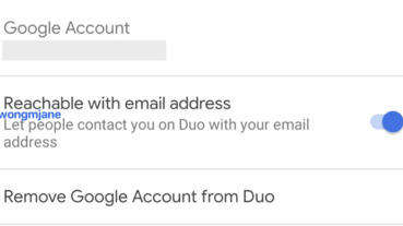 Google Duo 可能放寬以 Email 代替電話綁定帳號