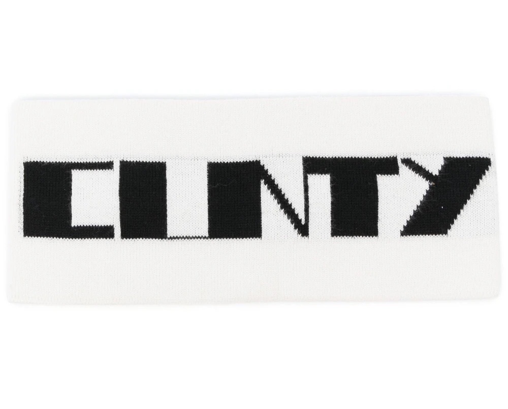 Rick Owens DRKSHDW intarsia-knit slogan headband