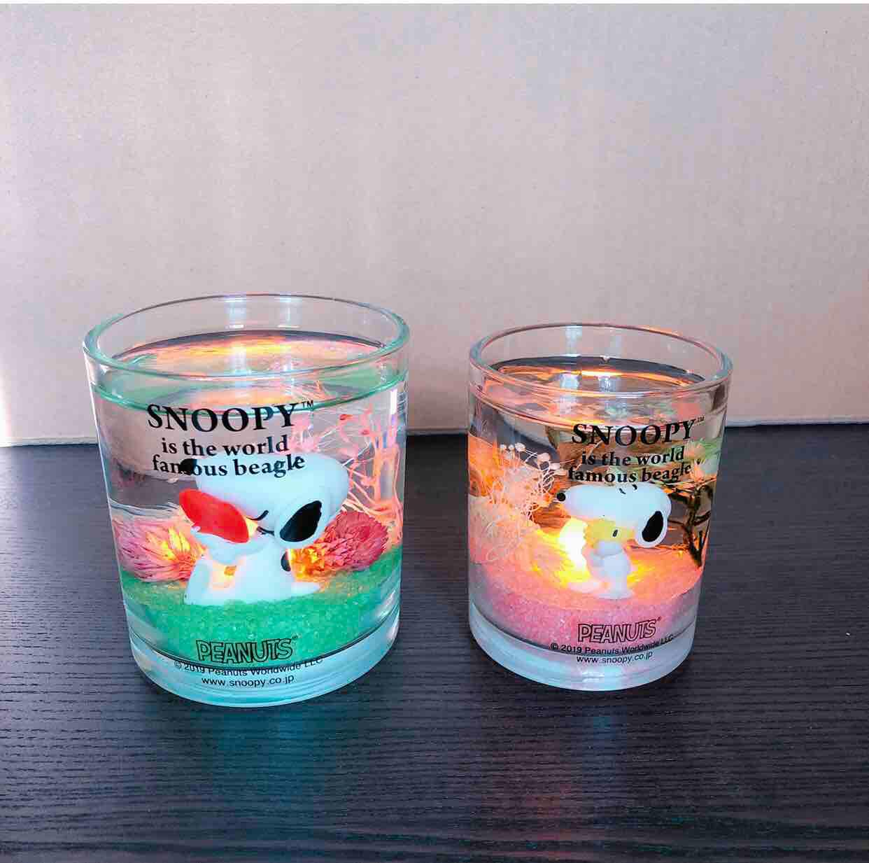 Snoopy系列 香氛蠟燭led燈