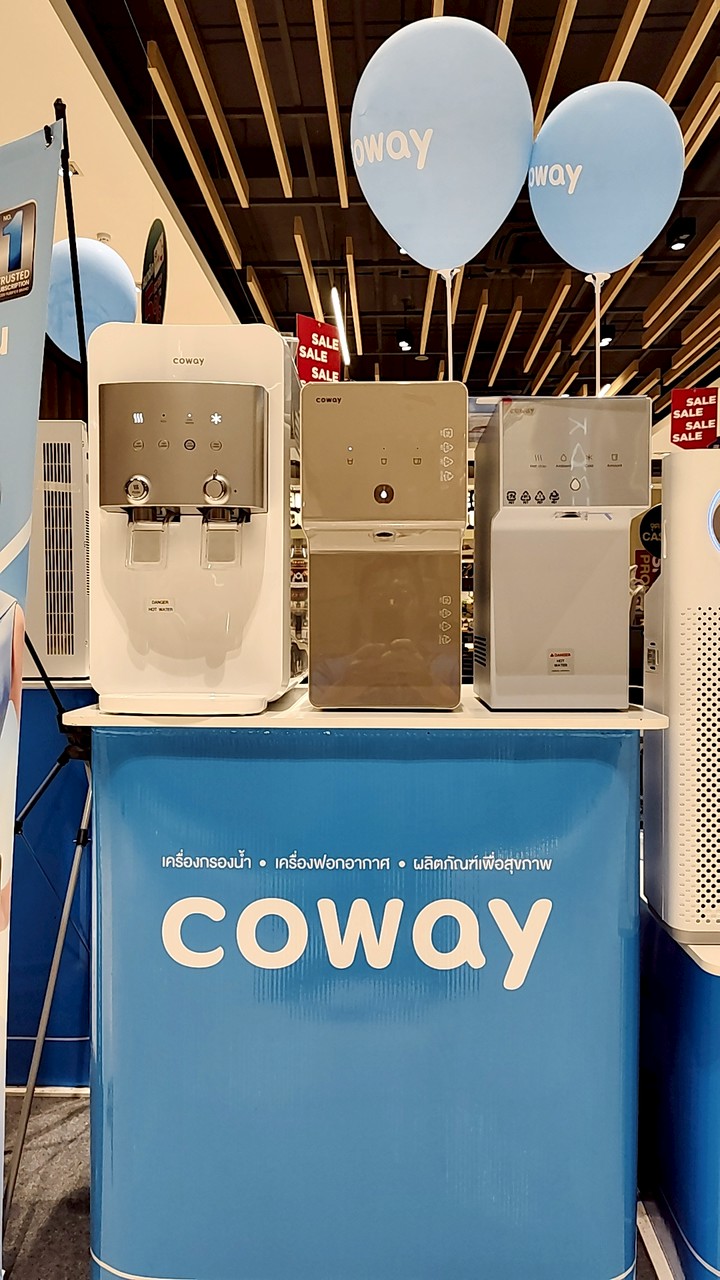 coway เครื่องกรองน้ำและผลิตภัณฑ์เพื่อสุขภาพ