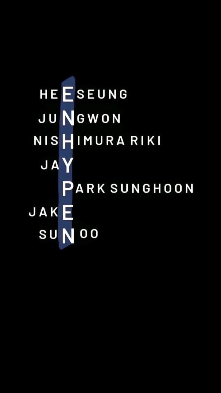 ENHYPEN☽⋰大人ENGENEෆ˚*               40･50ꕀ⋆限定☆。.:＊・