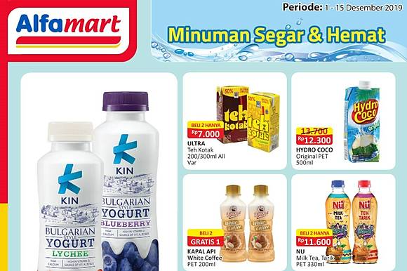 Promo Minuman Sehat Dan Hemat Alfamart Alfamart Line Today