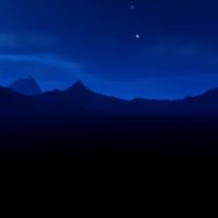 The sky