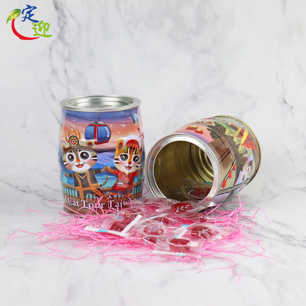 ♛定迎iTQi得獎茶♛-休閒食品-石虎零錢罐-葡萄、柳橙QQ_乳酸Q球_共六款