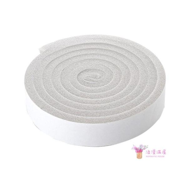 密封條 門窗縫隙密封條推窗戶自黏型臥室隔音條防盜門防風海綿防塵條 2色