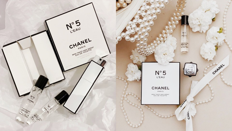 Chanel 香奈兒N°5 L'eau清新晨露 3x7ml，NT.3000