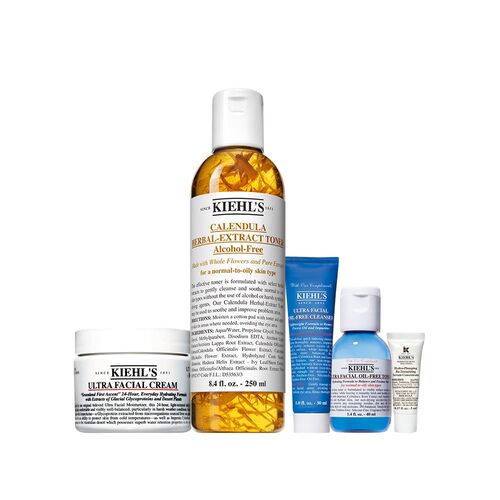 冰河醣蛋白保濕霜50ml 金盞花植物精華化妝水250ml 超彈潤青春水精華5ml 冰河保濕無油清爽潔面慕斯30ml 冰河保濕無油清爽化妝水40ml