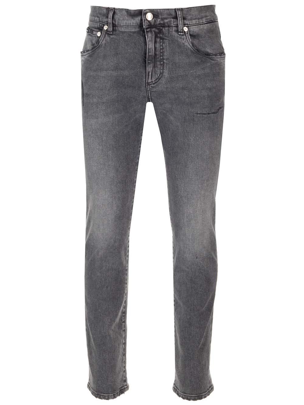 Dolce & Gabbana Gray Stretch Jeans