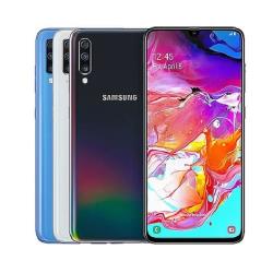 ◎螢幕指紋辨識解鎖|◎4500mAh大電量|◎後置三鏡頭品牌:Samsung三星種類:智慧手機型號:SAMSUNGGalaxyA70顏色:白色系,黑色系,藍色系處理器類型:八核心主相機畫素:2400萬